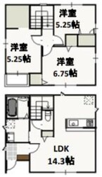 ボスコグランデ　Ｄの物件間取画像